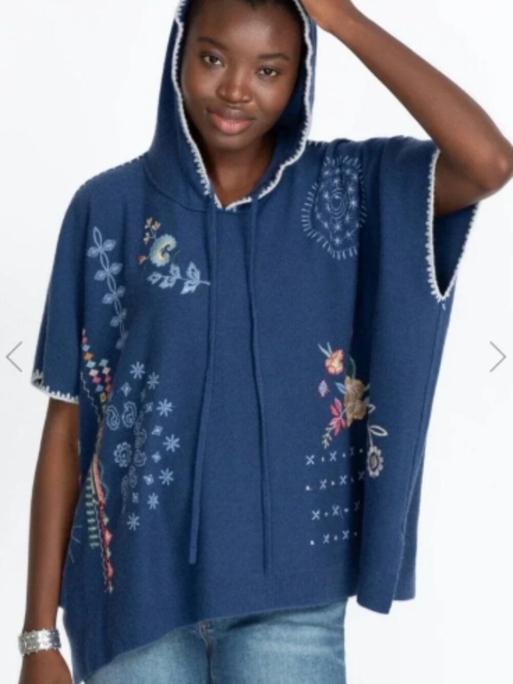 Johnny Was Hooded Taryn Poncho